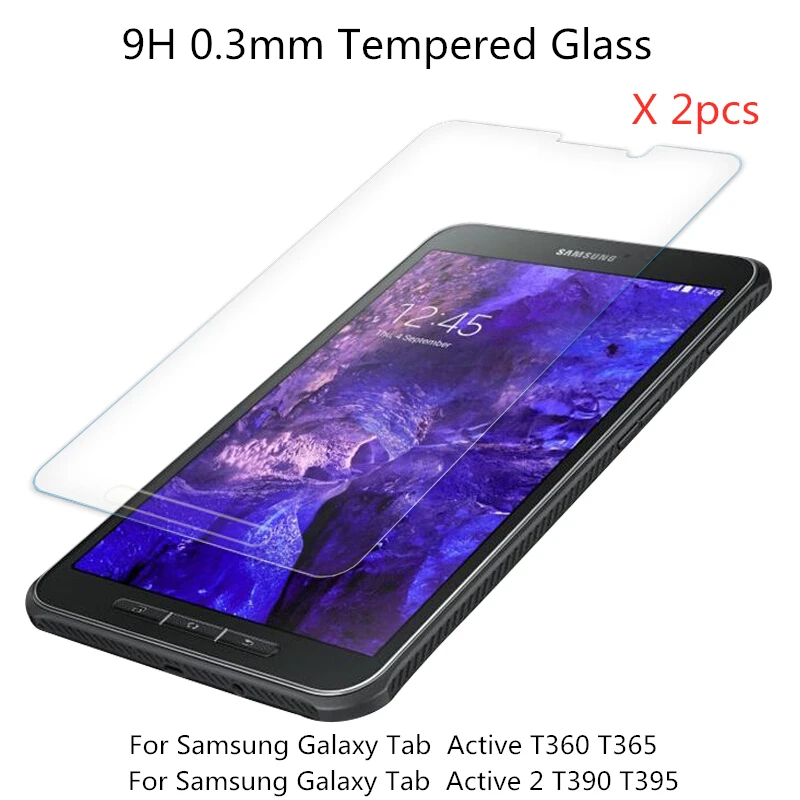 Закаленное стекло для Samsung Galaxy Tab Active T360 T365 2 T395 T390 защитная пленка шт. 0 3 мм 9H |