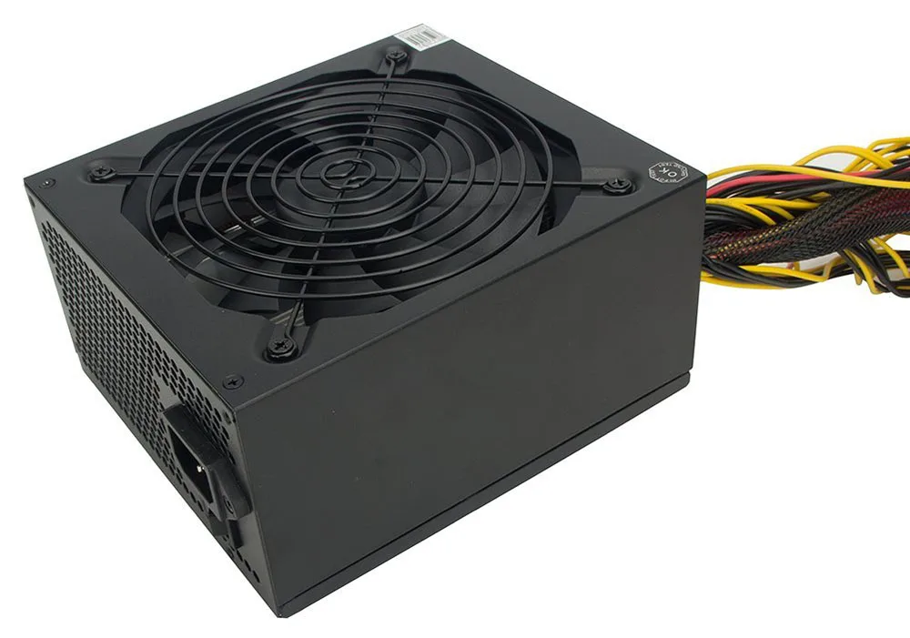 Блок питания для майнинга ATX 1600 Вт блок поддержка графической карты 6 шт.|power supply