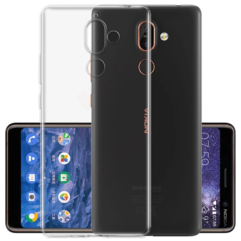 Чехол для телефона Nokia 1 2 3 5 6 7 8 9x5x6 2018 Plus мягкие силиконовые прозрачные чехлы из