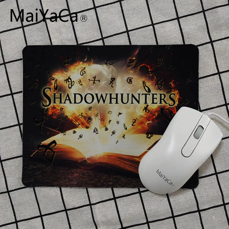 Коврик для мыши MaiYaCa Shadowhunters комфортный коврик ТВ шоу игровой с рисунком мягкие