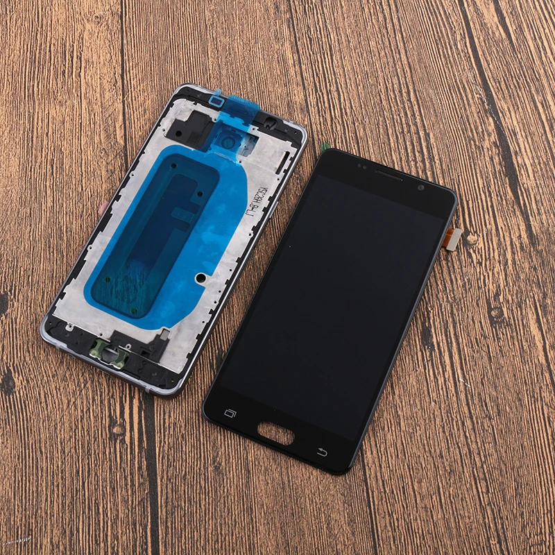 ЖК-дисплей Alesser для Samsung Galaxy A5 2016 сенсорный экран с рамкой Amoled регулировка яркости