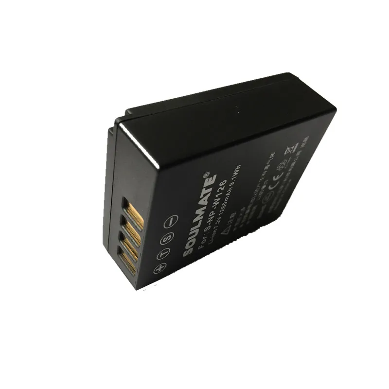 SOULMATE NP W126 NPW126 литиевые батареи для ЖК дисплея с подсветкой Fujifilm HS30EXR HS33 X Pro1 E1 M1 A1 T1
