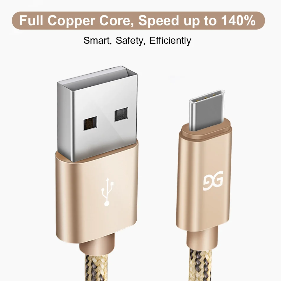 От GUSGU USB Зарядное устройство двойное быстрое зарядное устройство для телефона адаптер ЕС Порты и разъёмы с Тип usb-C нейлоновый кабель для samsung Galaxy S9 S8 huawei Oneplus