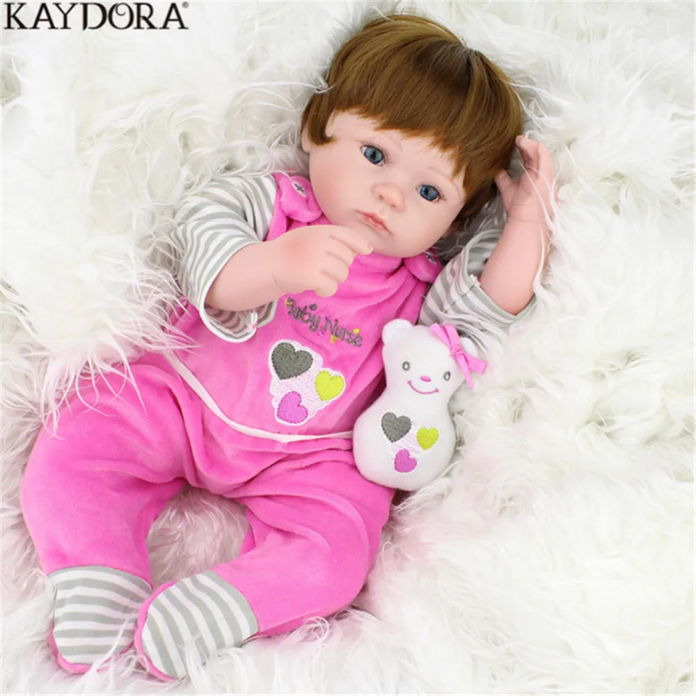 KAYDORA Reborn силиконовые куклы классические популярные реалистичные тела винил 16