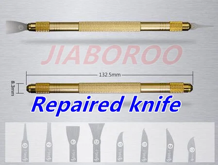 

Repaired knife CPU A7 A8 A9 A10 motherboard Burin To Remove Phone Processors knifes For iPhone IC Chip Repair Thin Blade Tools