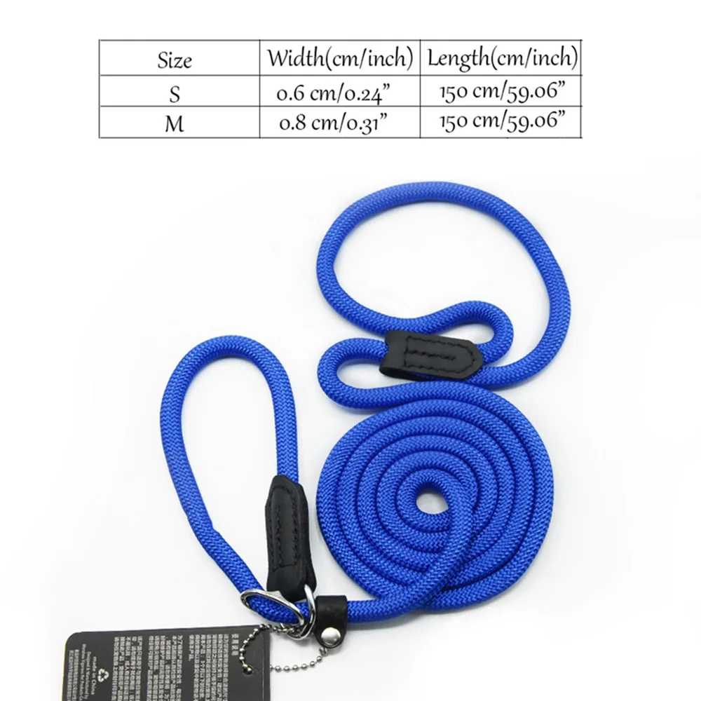 Navy Blue YS0015 Нейлоновый Поводок для собаки веревка для собак кошек щенок твердый поводок для домашних животных для маленьких собак Регулируемая кошка собака-ошейник поводок жгут YS0015 - Цвет: Navy Blue YS0015