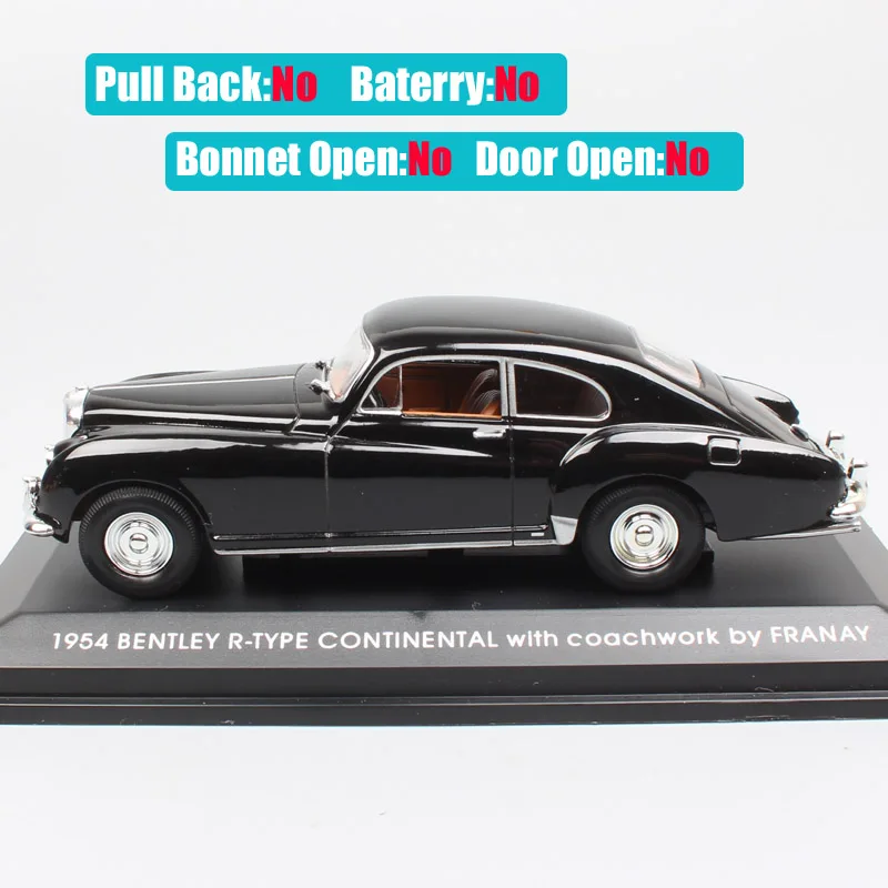 Детский 1/43 масштаб Роскошная дорога Подпись 1954 Bentley R Тип Континентальный с coachwork от Franay литые автомобили модели автомобилей игрушки