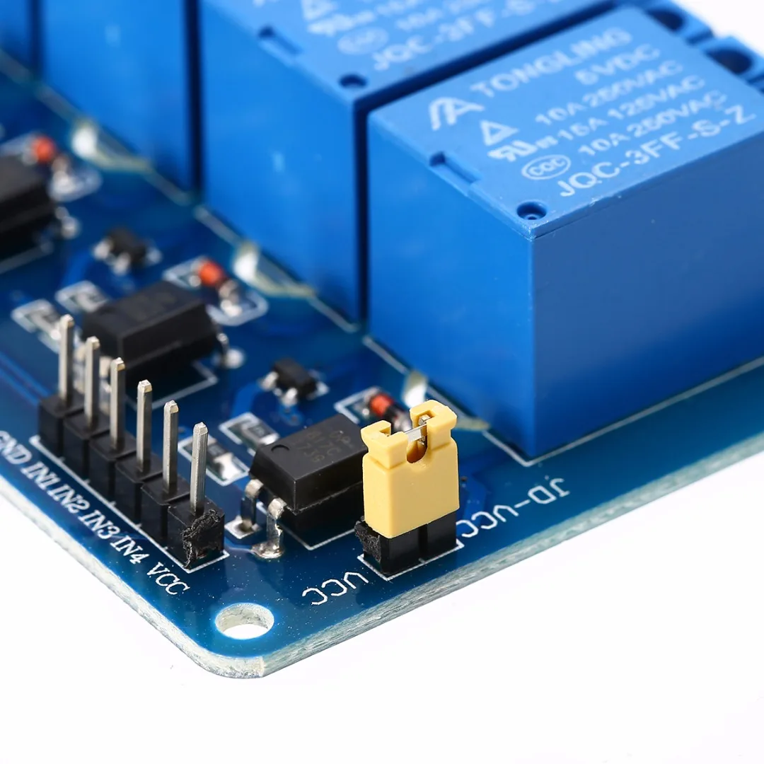 4 Канальный Релейный модуль с оптроном релейный выход PIC AVR DSP ARM Arduino Electronic 5 В для