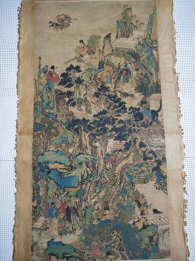 Book French painting calligraphy home decoration not loaded heart qunxiantu | Дом и сад
