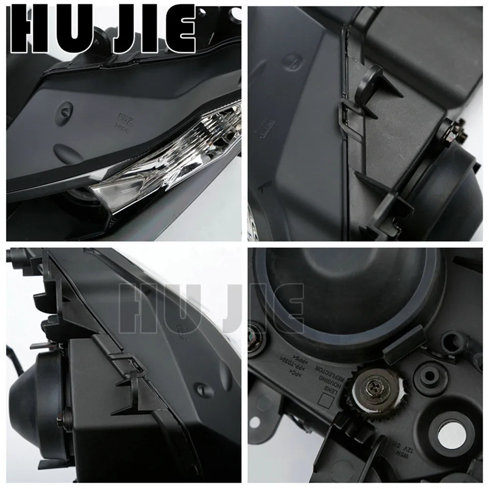 Фара для мотоцикла сменная фара прозрачная лампа освещения Kawasaki Ninja ZX 6R ZX6R 636 2013 2014