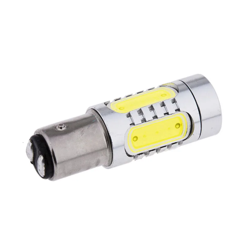 AEING 2 шт. S25 1157 BAY15D P21/5 Вт 12 В высокое Мощность 7 5 5SMD светодиодный COB проектор Len лампы