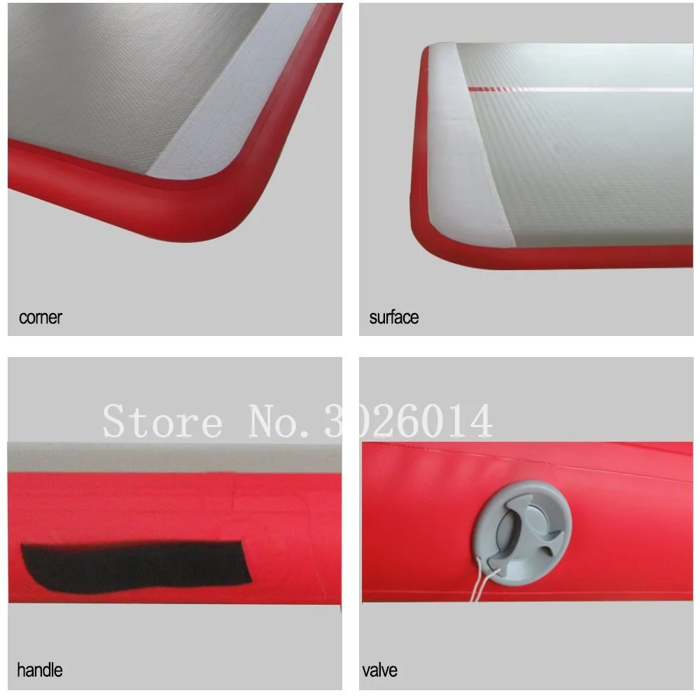 Купить Бесплатная доставка 10x1x0,2 м надувной коврик для гимнастики с электрическим воздушным насосом для занятий гимнастикой