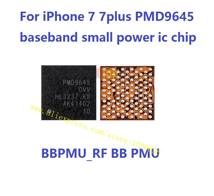 Для iPhone 7 7plus PMD9645 базовый Диапазон небольшой мощности ic чип BBPMU_RF BB PMU много 5 шт.