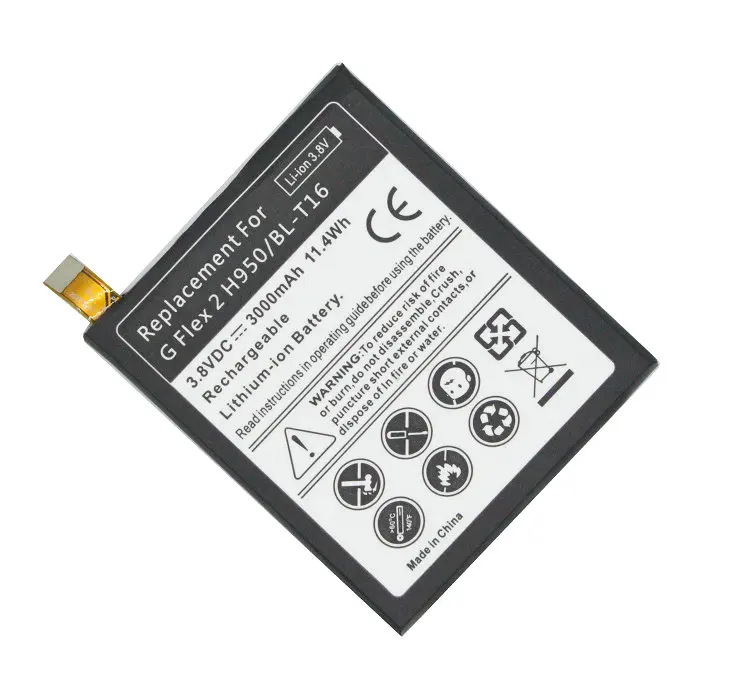 2 шт./лот 3000 мАч/11.4Wh BL T16 / Замена литий ионная аккумуляторная батарея для