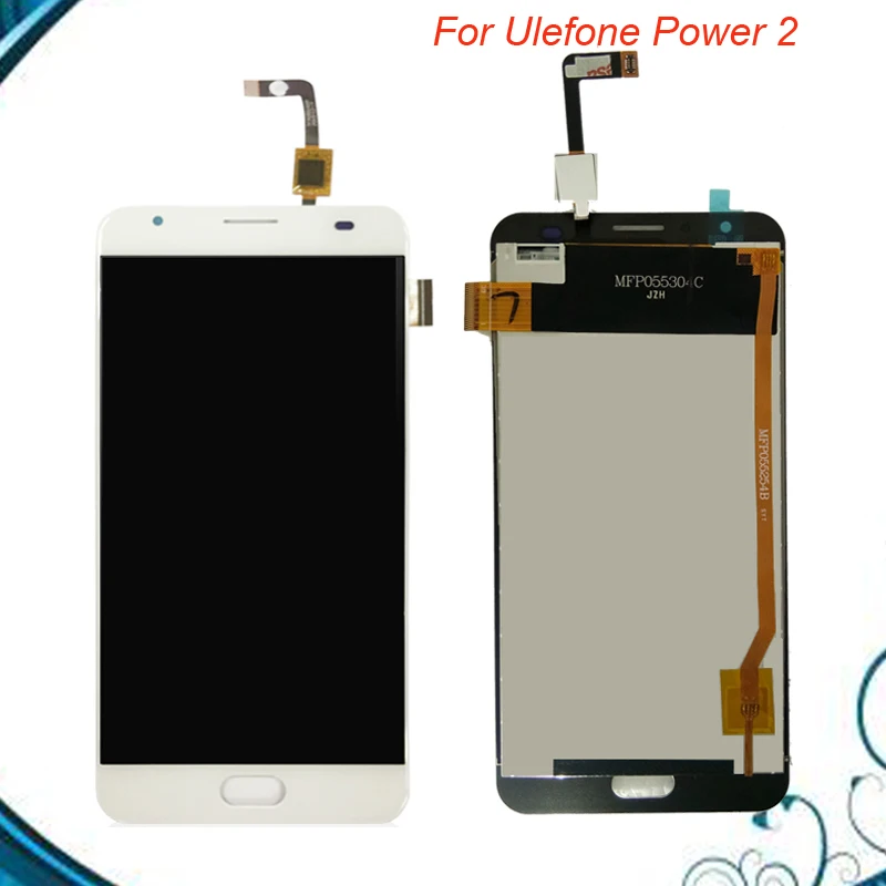 Для Ulefone power 2 ЖК-дисплей и сенсорный экран 100% протестированный дигитайзер в сборе