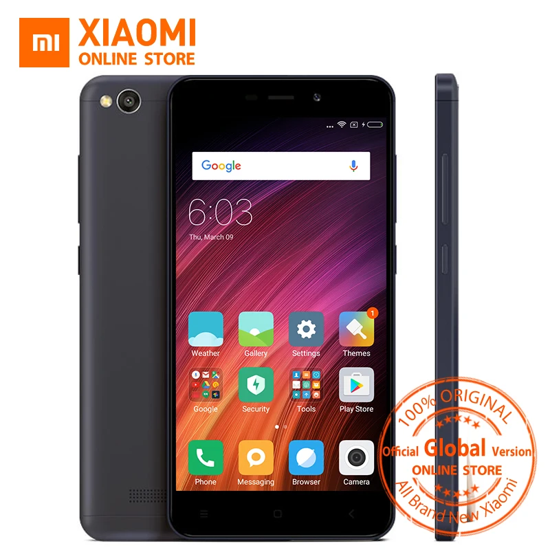 Глобальная версия Xiaomi Redmi 4A 4 2 ГБ Оперативная память 32 Встроенная мобильного