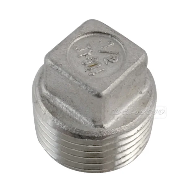 MEGAIRON BSPT 1/2 &quotDN15 Нержавеющая сталь SS304 резьбовые мужские ковкого чугуна с