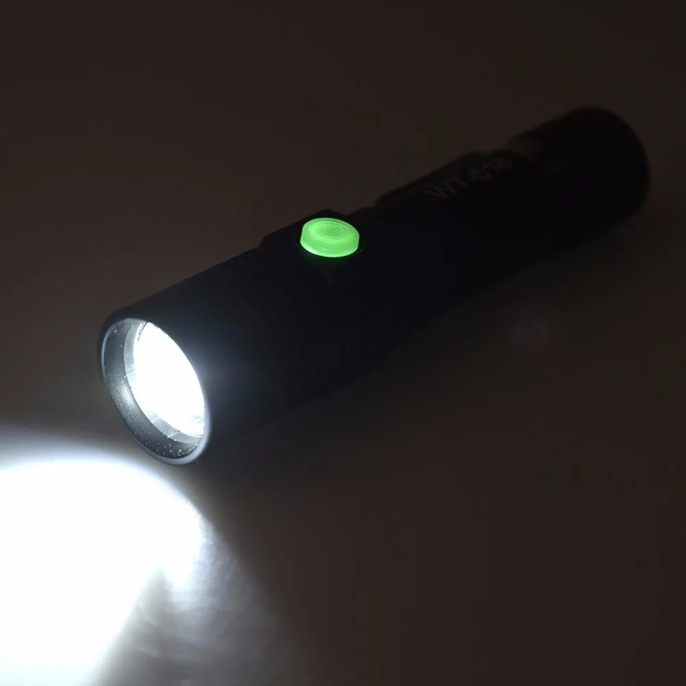 Фонарик CrazyFire CREE XM L T6 светодиодный фонарик с USB зарядкой 4 режима 2000 люмен