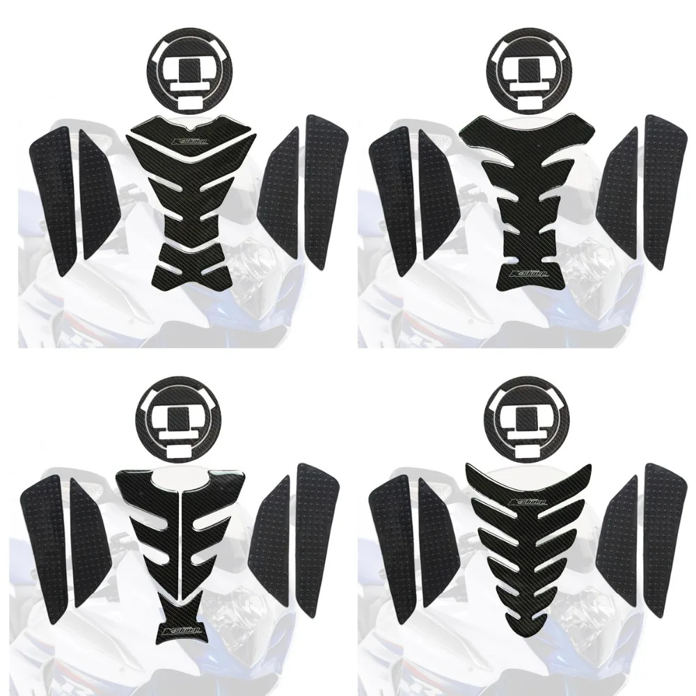 

a set of Fuel Tank Sticker Fishbone Dispensing Protective Decals Moto Motorbike Sticker For BMW F650GS(twin)09-12 S1000RR 09-15
