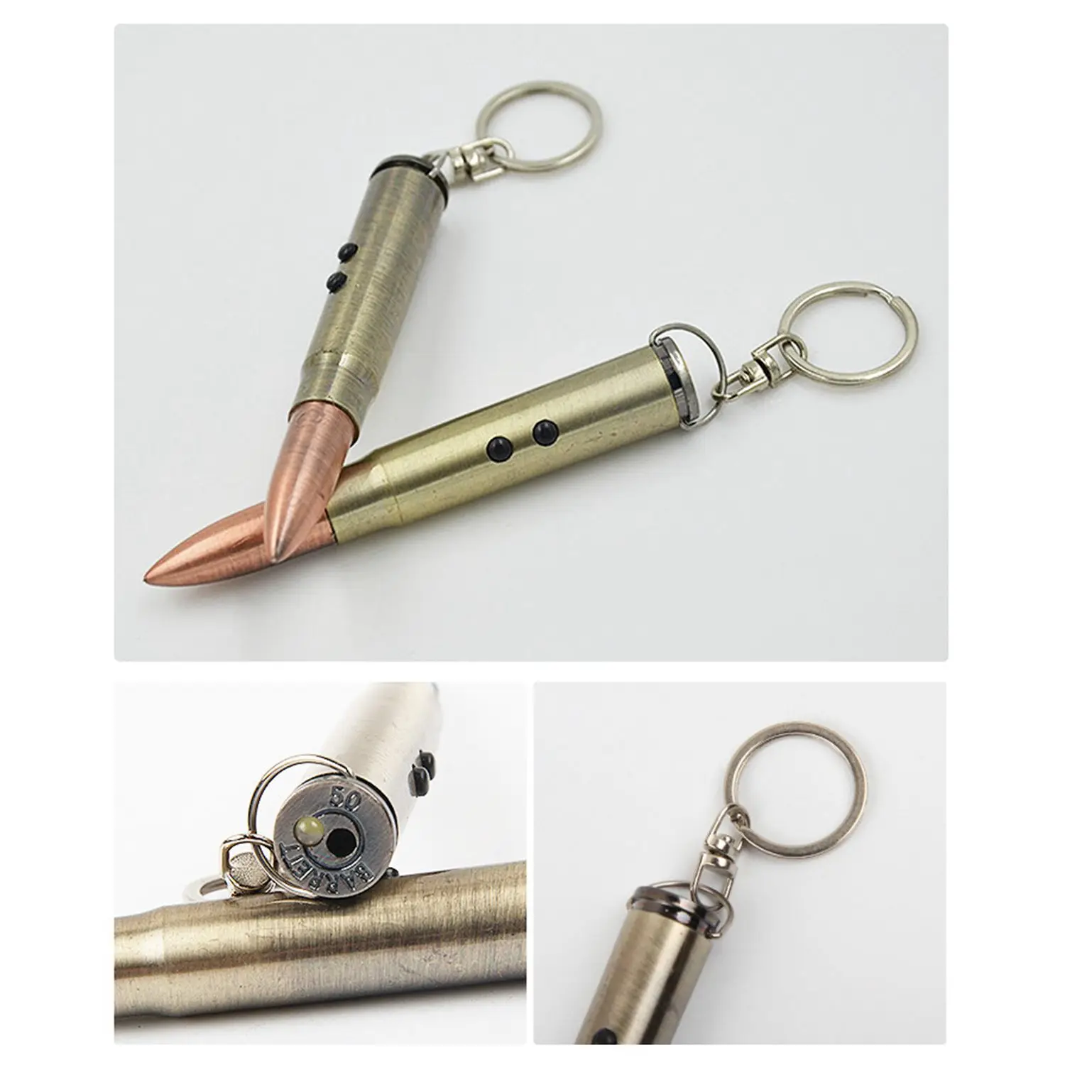 LED Survival Multifunction 4in1 Infrared Laser + Light Life-Saving Hammer Ball Pen Auto Defense Camping Kit Keychain |