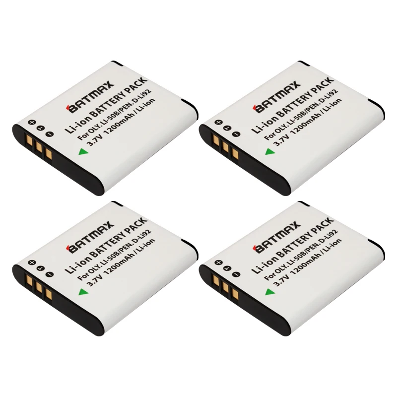 4 Pack Li 50B LI50B батарея и USB двойное зарядное устройство для OLYMPUS SP 810 800UZ u6010 u6020 u9010 SZ14