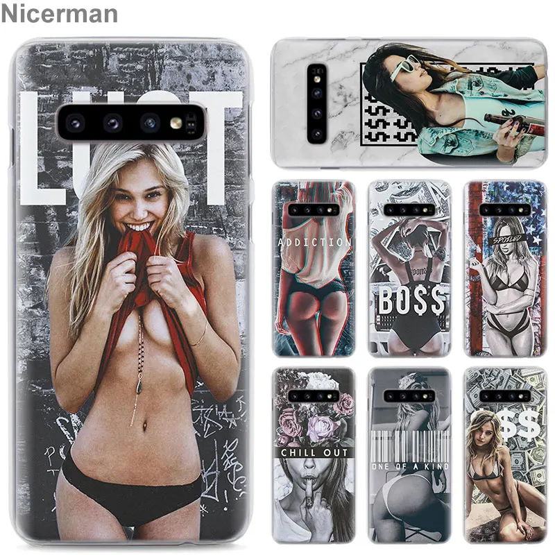 Чехлы для телефонов Like A Boss Sexy Ass Girl dollar для Samsung Galaxy S10e S10 Plus S8 S9 Plus S6 S7 Edge A40 A50 A70 M20 чехол