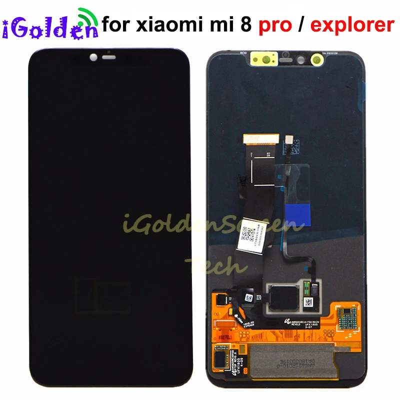 ЖК дисплей 6 21 ''для Xiaomi Mi 8 pro сенсорный экран с дигитайзером в сборе замена
