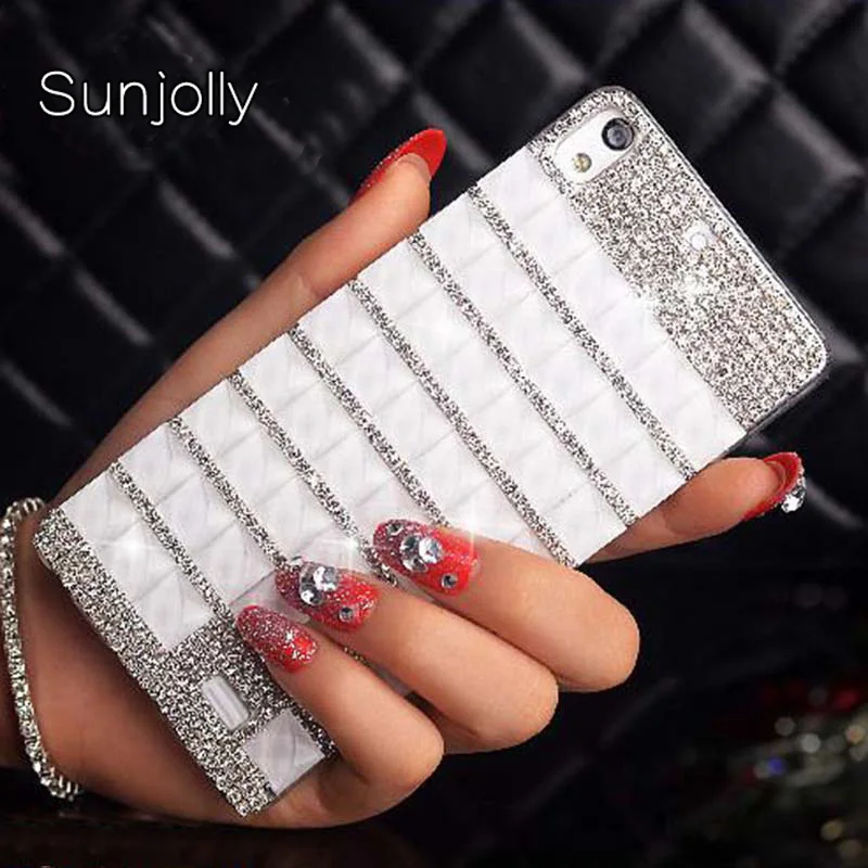 Sunjolly чехол со стразами блестящий оболочка чехлы для Samsung Galaxy J1 J2 J3 J5 J7 2016 2017 J510 J710