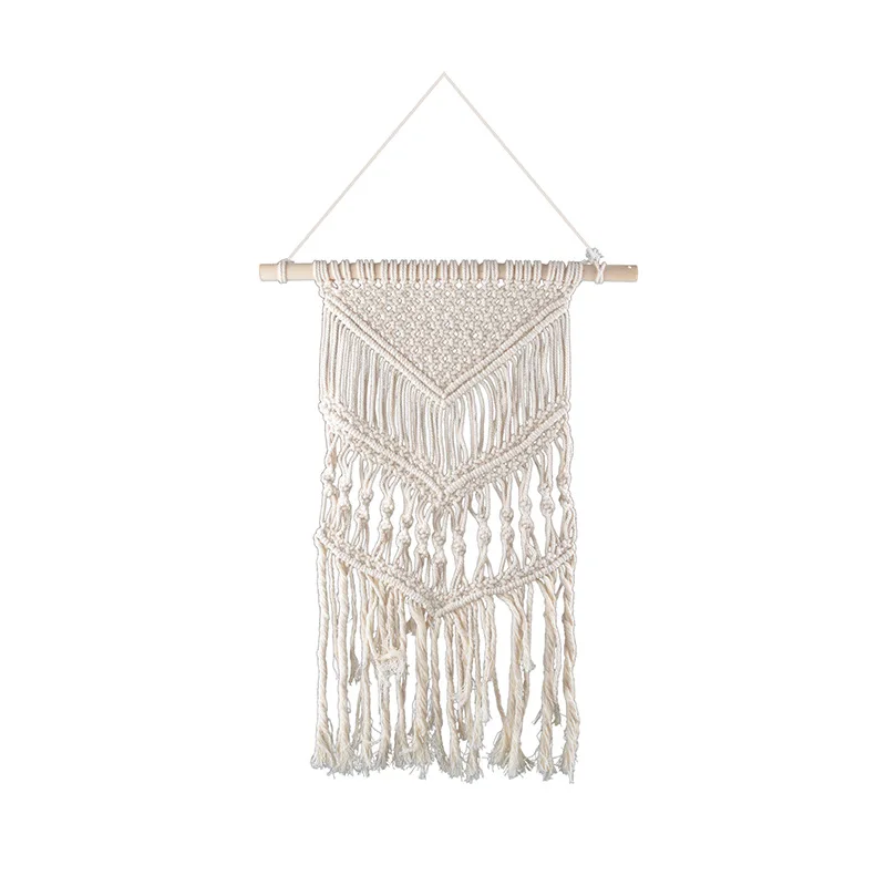 

Nordic Style Tassels Wall Hanging Handmade Macrame Home Decor Retro Craft Handcrafted Children's Room Decoration