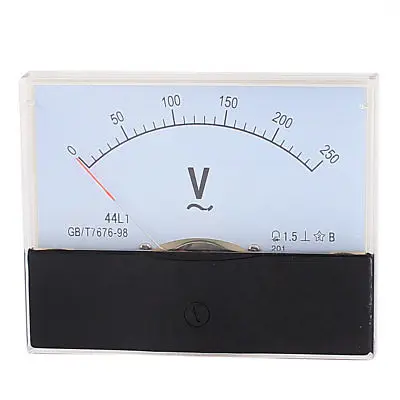 

AC 0-250V Analog Panel Voltmeter Voltage Meter Measuring Gauge Class 1.5