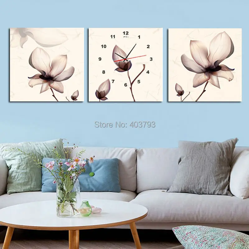 Набор для рисования по номерам на стене без рамки|pictures on wall|flower picturesposters and prints |