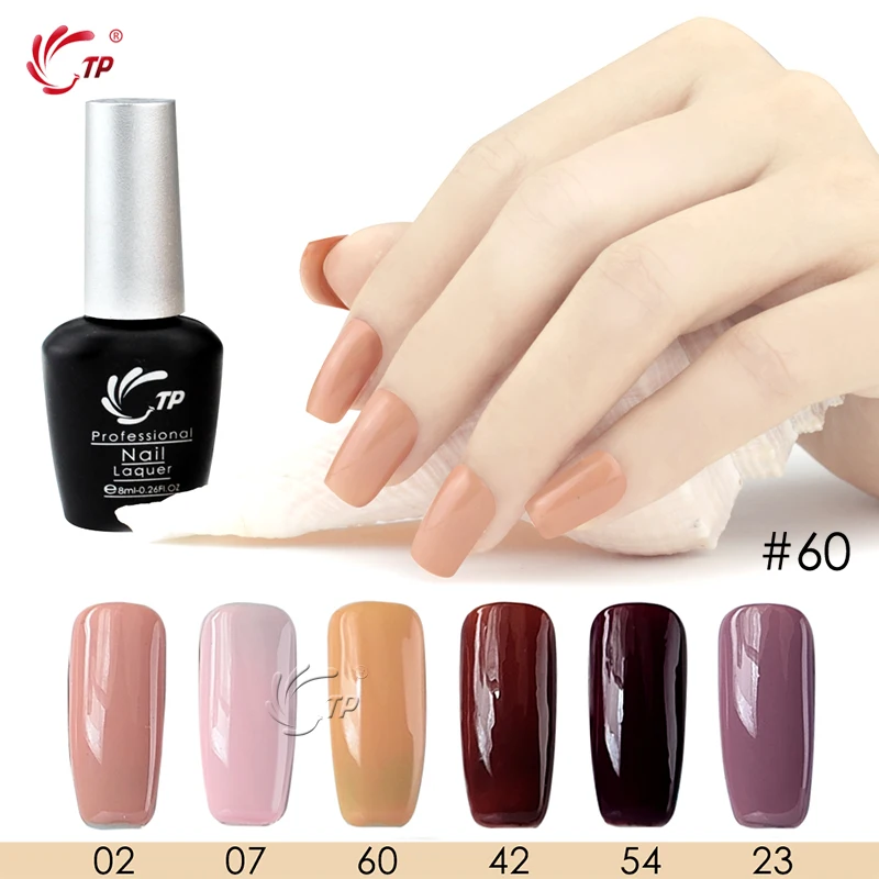 ТП 8 мл Цветной Гель-лак для ногтей верхнее Базовое покрытие Светодиодный