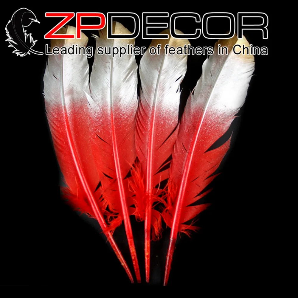 

Zpdecorder 200 шт./лот ручная работа окрашенные красочные Ombre турецкие круги второстепенные крылья перышки для карнавала DIY
