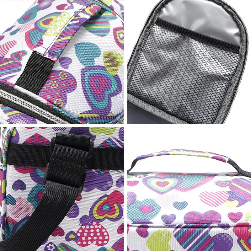 

SIKOTE Portable Thermal Lunch Bags for Women Kids Men Insulated Tote Bag Storage Container Multifunction Food Picnic Cooler Box