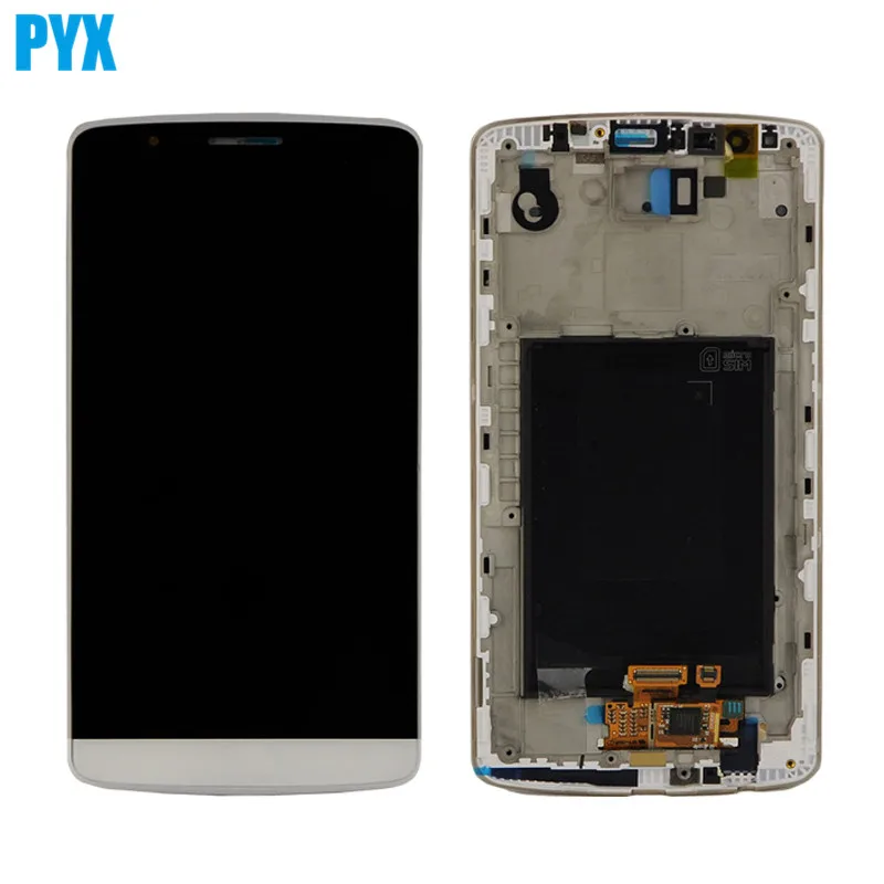 Для LG G3 LCD D850 D851 D855 дисплей с рамкой Бесплатная доставка|Экраны для мобильных