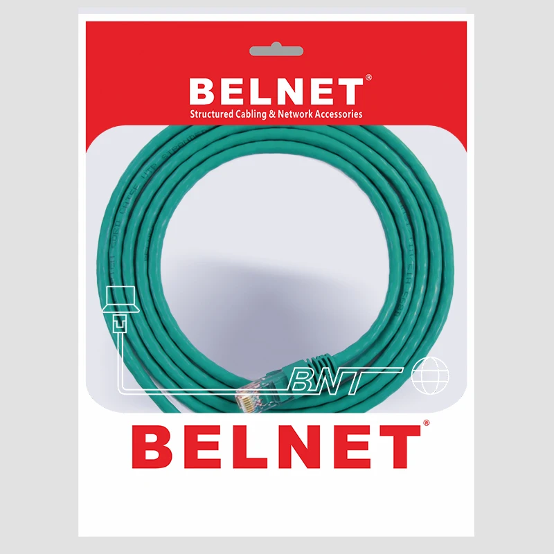Сетевой кабель BELNET CAT5E сетевой UTP CAT5 100 Мбит/с коммутационный шнур Ethernet RJ45 витая