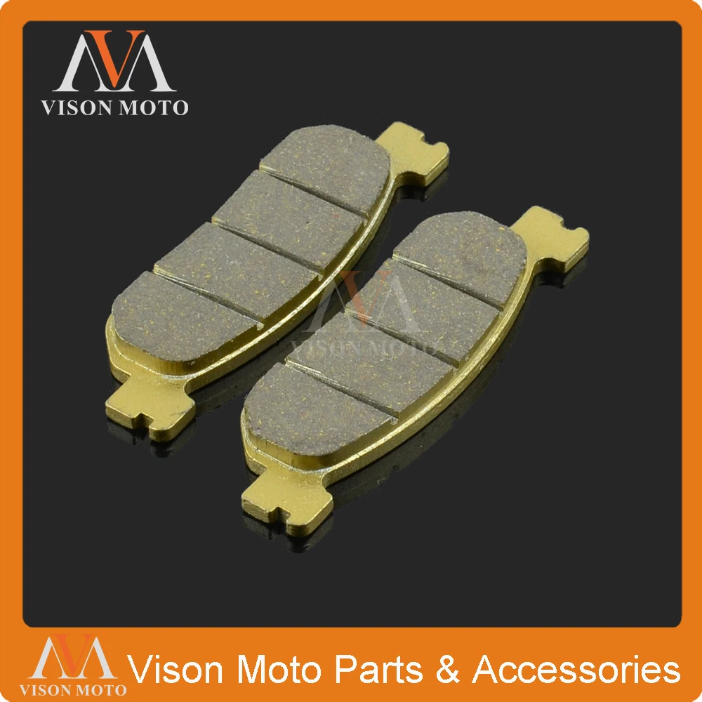 Задние тормозные колодки суппорта мотоцикла для YAMAHA VP250 07 15 XP250 05 13 YP250 YP250R YP250DX YP400