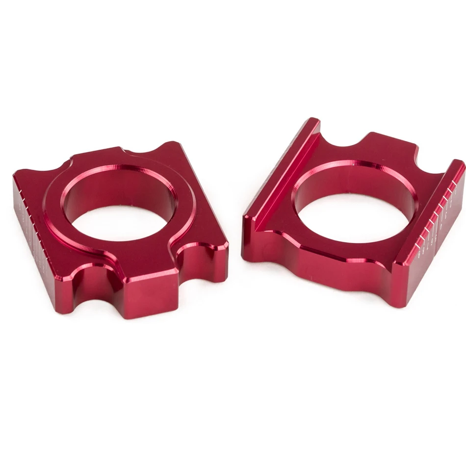 

Rear Axle Blocks Chain Adjuster For Honda CR125R CR250R CRF250R CRF250RX CRF450R CRF450RX CRF450L CRF250X CRF450X CR CRF 250R