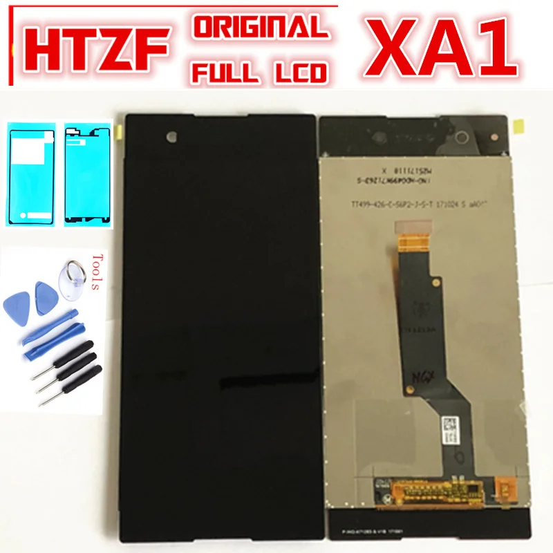 Оригинальный дисплей для Sony Xperia xa1 lcd сенсорный экран с рамкой сменный ЖК G3112 G3116