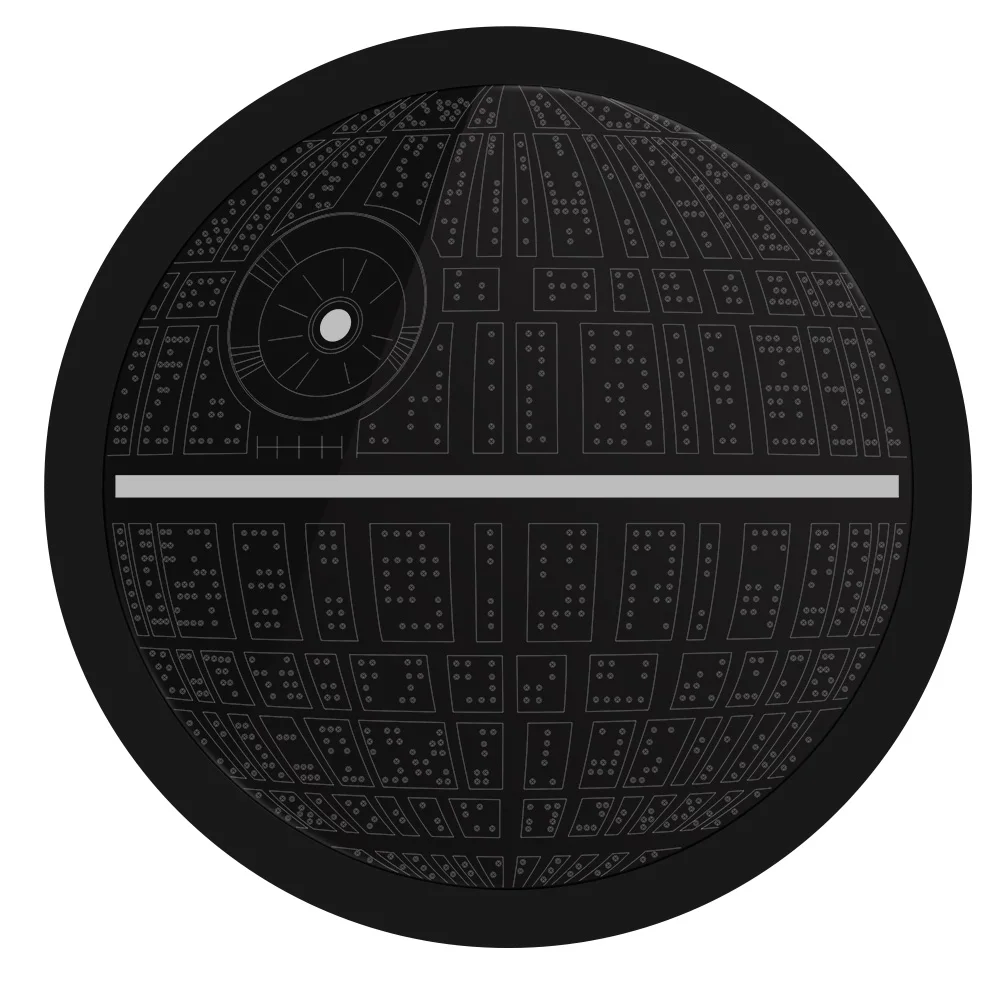 Светодиодная неоновая вывеска Death Star Настольная декоративная подсветка с 3D