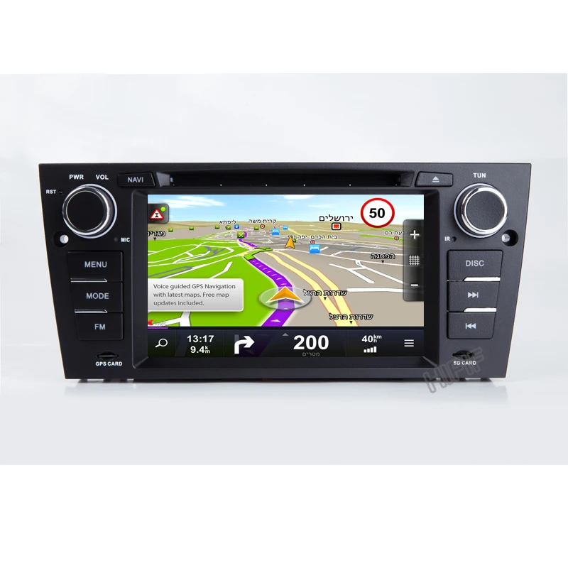 IPS DSP 7 &quotAndroid 10 четырехъядерный автомобильный DVD-плеер GPS-навигация для BMW E90 Sedan E91