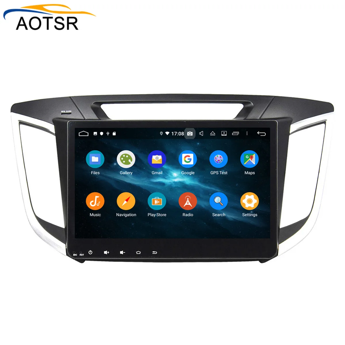 Автомобильный мультимедийный плеер 2 din Android 9 0 DVD GPS для Hyundai Creta ix25 2014