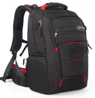 CAREELL C3050 сумка для мужчин и женщин рюкзак для камеры цифровые плечи большой емкости рюкзак для Canon Nikon SLR сумка для камеры - Цвет: Red Half open S