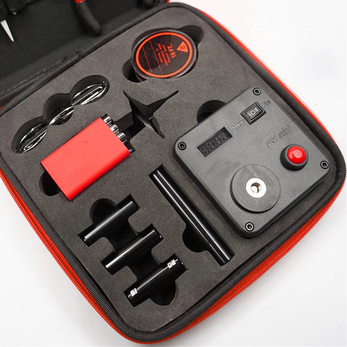 Обновленная катушка Master V3 DIY Kit все-в-одном CoilMaster + электронная сигарета RDAtomizer