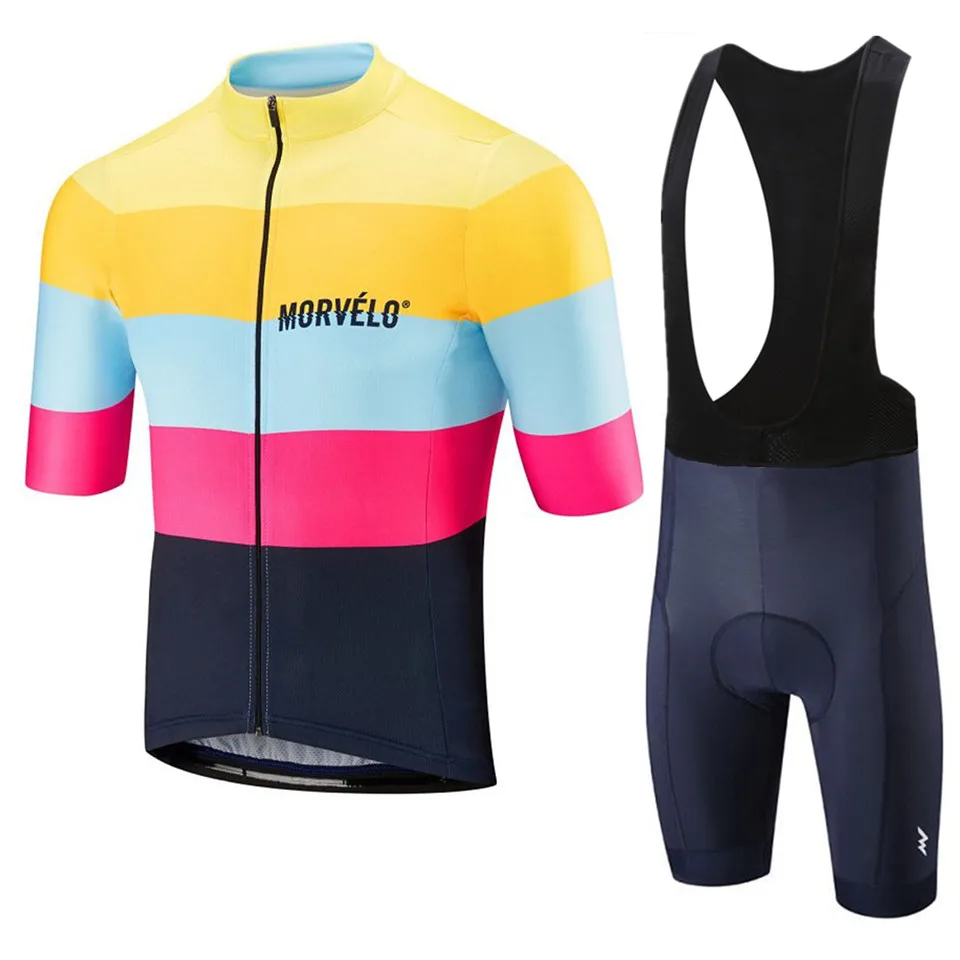 Велосипедная майка 2019 MORVELO Maillot Ropa Ciclismo Hombre Team велосипедная одежда быстросохнущая