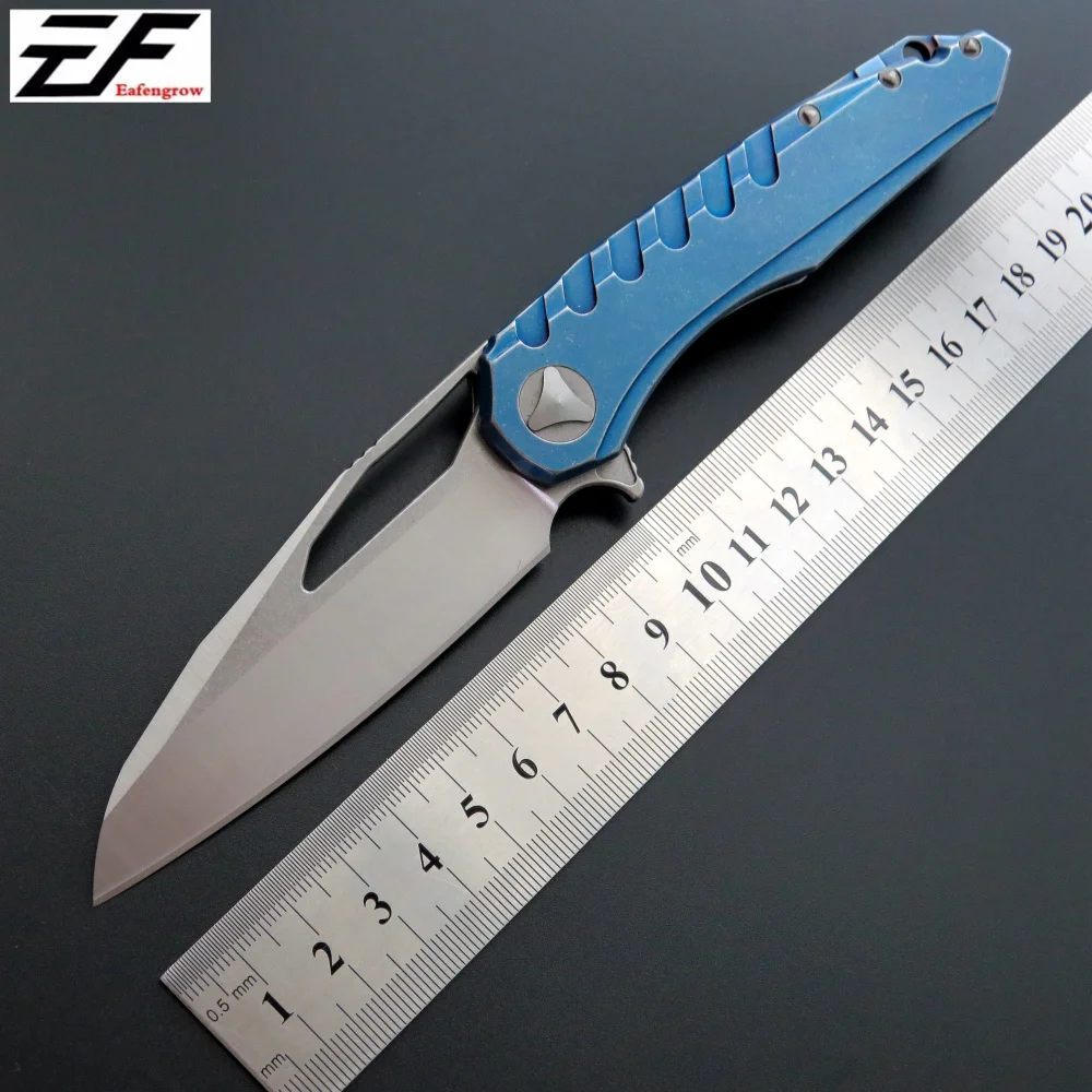 Eafengrow EF39 58 60HRC D2 лезвие со стальной ручкой складной нож инструмент для выживания