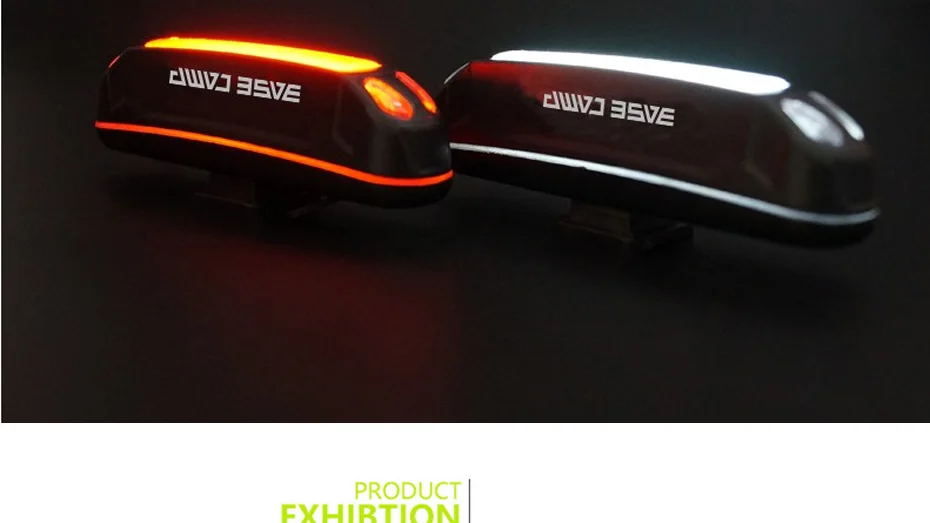 BASECAMP велосипедный светильник USB Перезаряжаемый светодиодный задний светильник водонепроницаемый велосипедный Предупреждение льный светильник для велосипеда задний светильник