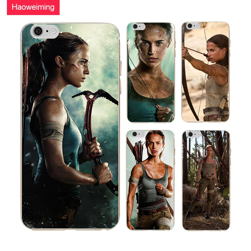 Tomb Raider 2018 Лара Крофт силиконовый чехол для LG G5 G6 K4 K8 K10 ЕС htc M9 M10 Desire 626 820 826 12 плюс U12
