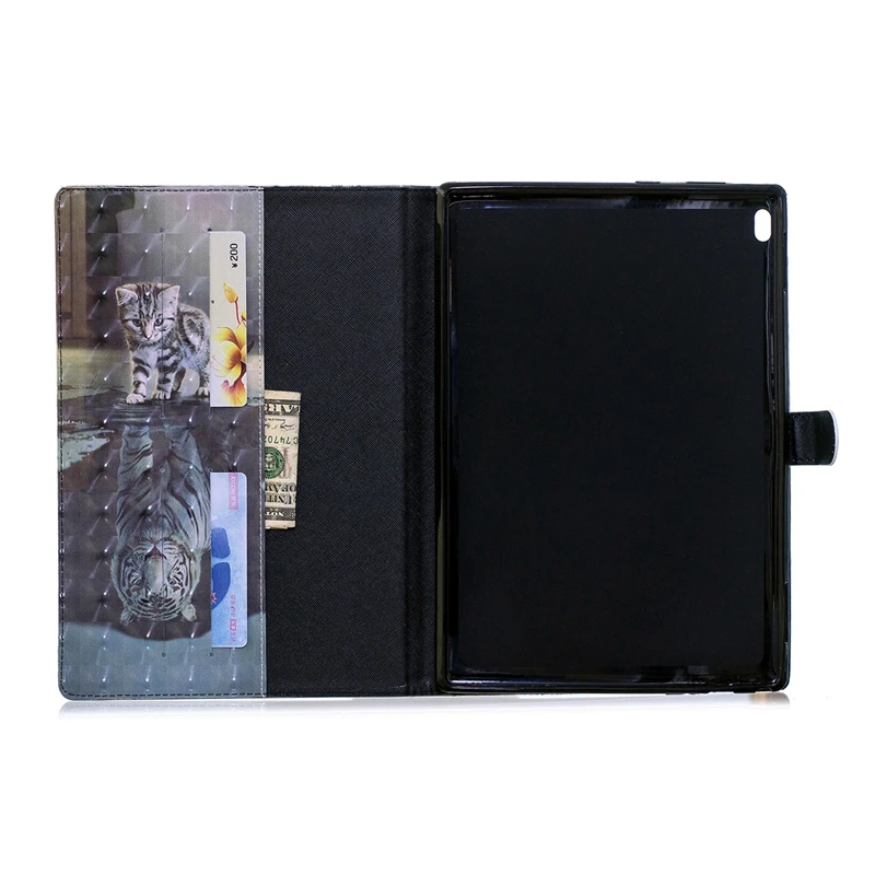 СПС Coque Samsung Lenovo TAB 4 10 ТБ-X304F TB-X304N TB-X304L кожаный чехол с откидной крышкой отделением