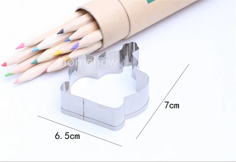 1PC/Lot Crown Cookie Cutter 6.5x 7cm Stainless Steel For Cake Cupcake Biscuit Fruit Kitchen Fondant Baking Tools | Дом и сад